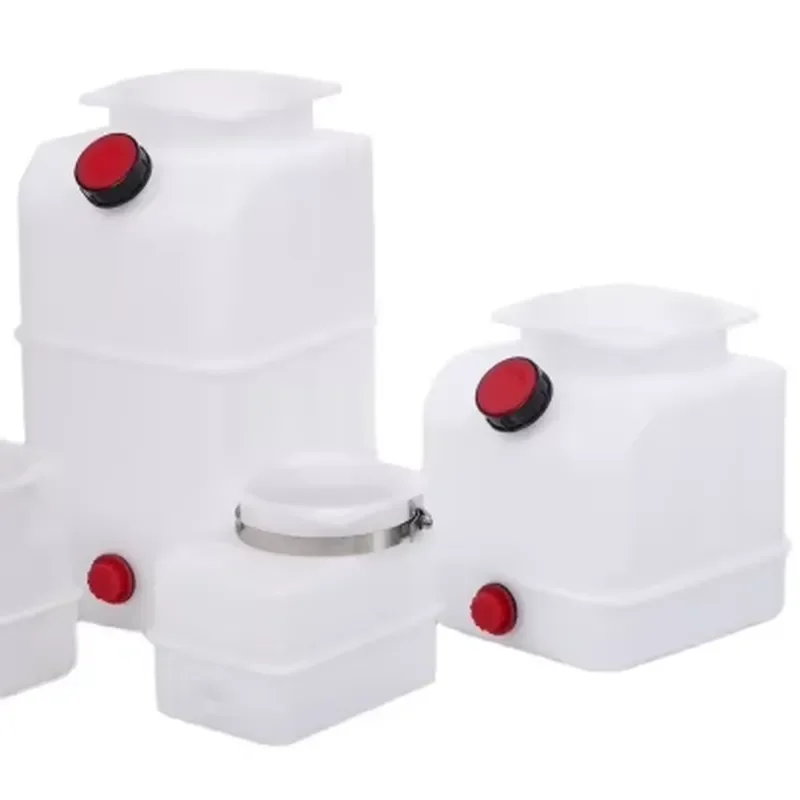 Hongshan custom hydraulic oil plastic fuel tank is in a new state, accessories are guaranteed for one year, and power plant