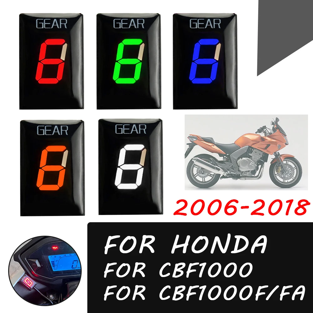 Motorcycle Accessories Gear Indicator Display Meter Ecu Mount Speed Display For Honda CBF1000 CBF 1000 F FA CBF 1000F 1000FA