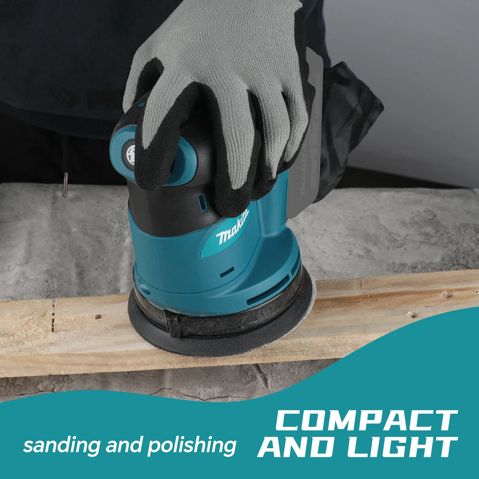 

Бесщеточная эксцентриковая шлифовальная машина Makita DBO180Z (аккумуляторная, без аккумулятора и зарядного устройства) для обработки дерева, шлифовки и полировки, только инструмент