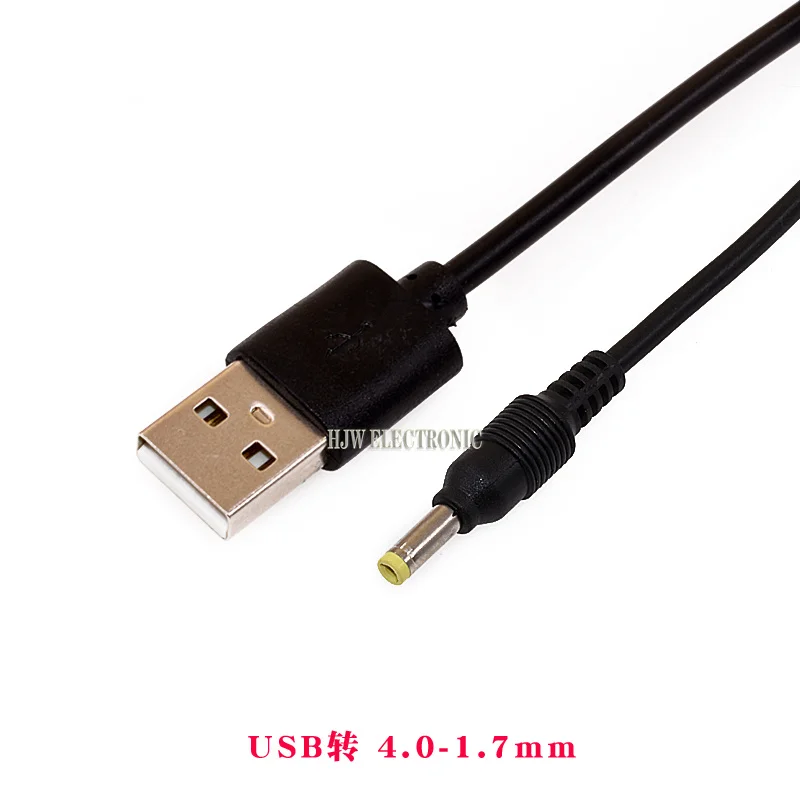 USB Port to 2.0*0.6mm 2.5*0.7mm 3.5*1.35mm 4.0*1.7mm 5.5*2.1mm 5V DC Barrel Jack Power Cable Connector 1M