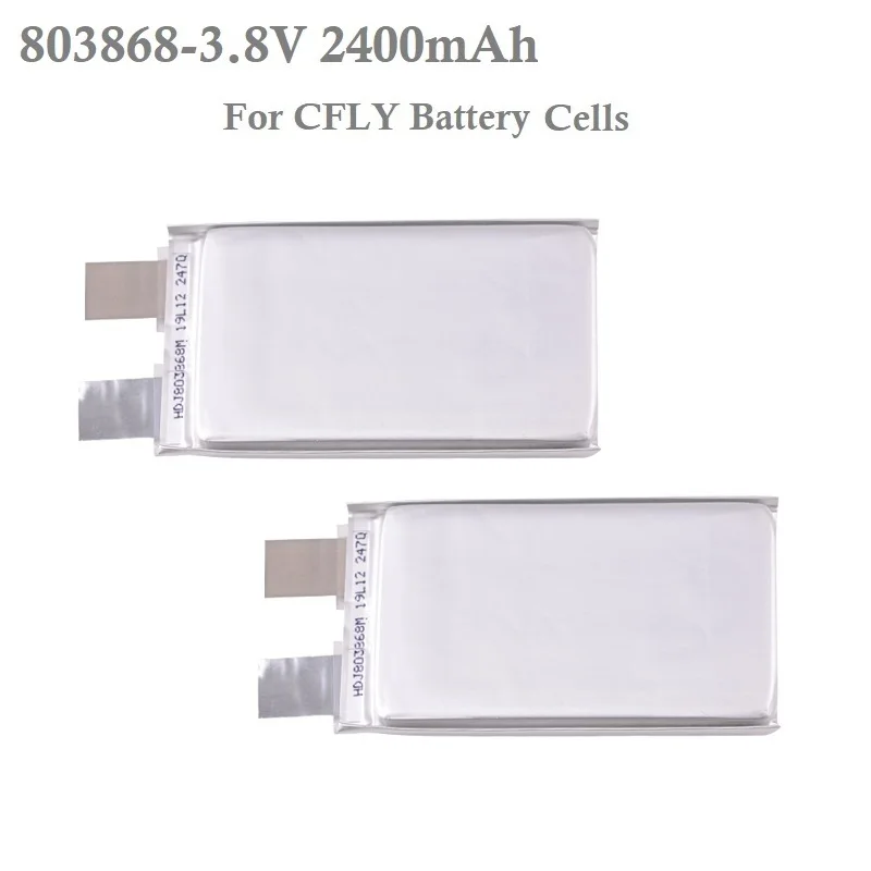 803863 Battery Cells For CFLY Faith PRO 2400mAh 3.8V For RC FPV Replacement Cell Modification DIY Quadcopter Drone Batteries