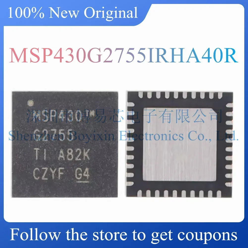 

NEW MSP430G2755IRHA40R Original Product QFN-40