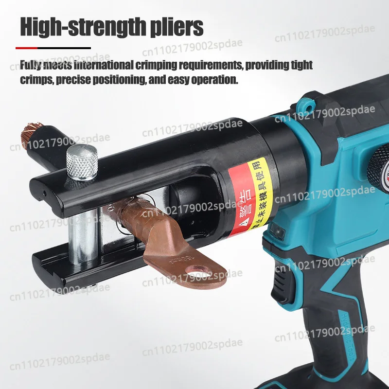 Portable DMY-240 Lithium Battery Hydraulic Crimping Pliers Digital Display Copper Aluminum Terminal Electrician Too