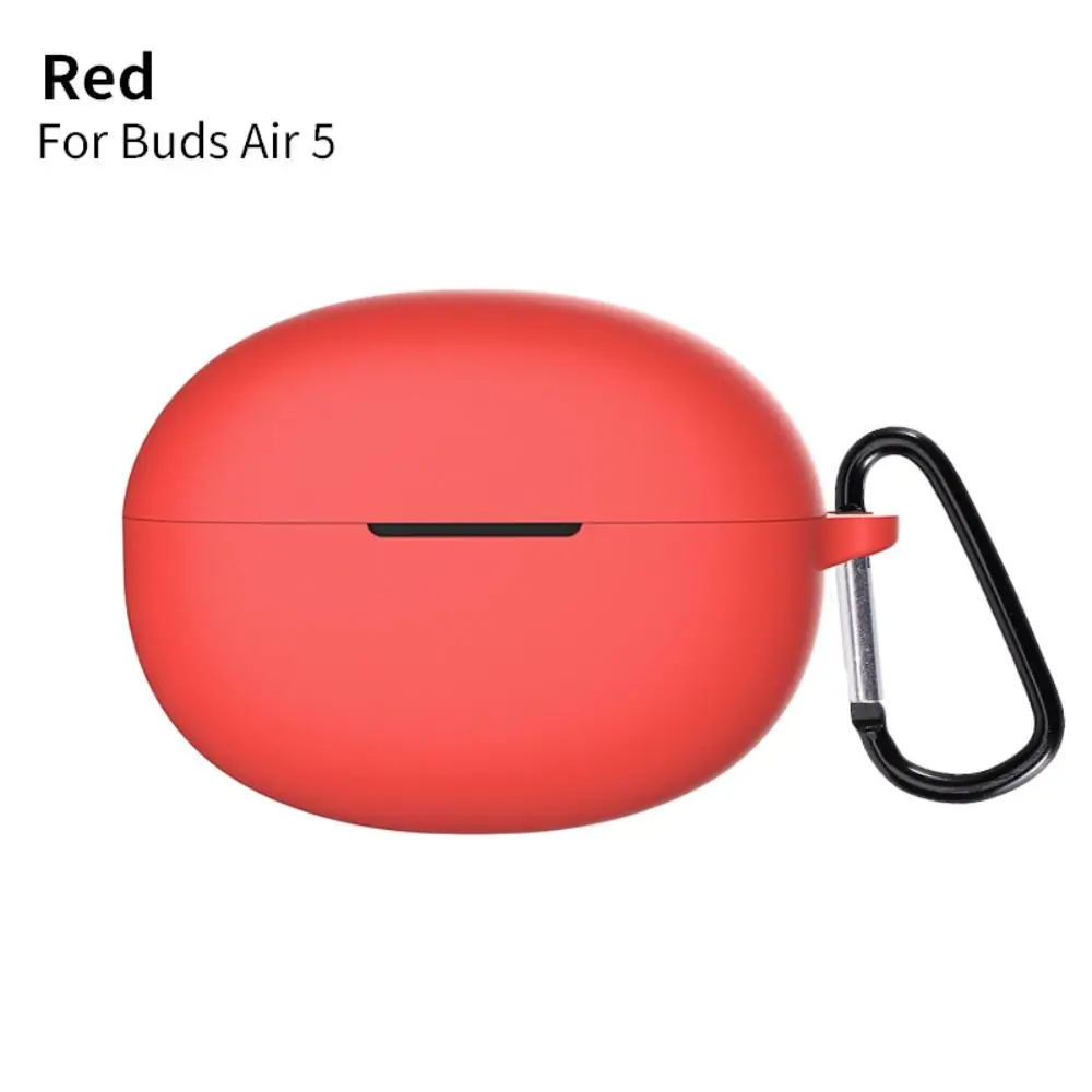 Silicone Fone de ouvido para Realme Buds Air5, Dustproof, Anti-impressão digital, Earbuds Capa Protetora, Prevenção de Queda Compact