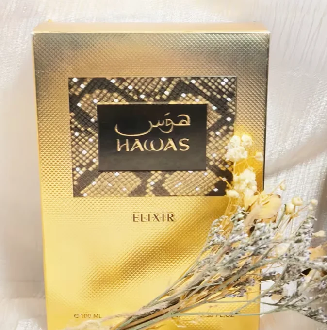 

Hawas Elixirs Eau De Parfum for Men (100ml/3.4oz): Premium Long-Lasting Scent Bold, Sophisticated Fragrance for The Discerning G