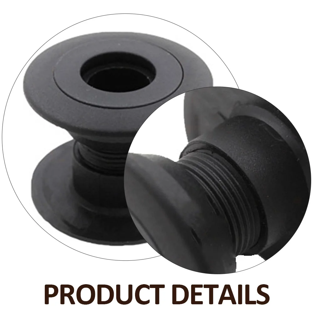 

8 pcs Foosball Accessories Replacement Football Machine Bearings Tabletop Soccer Bushings Durable Black Hard Bumpers Fit