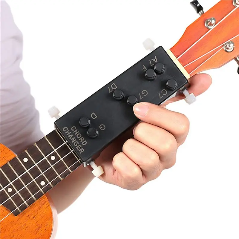 CGDS-4X Ukulele Chord Changer,Ukulele Aid Learning System Teaching Aid For Beginner