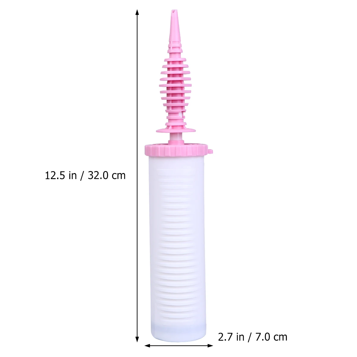 Bombas de mano para inflar globos, pegamento duro blanco, bomba de aire para flotadores de piscina, globos de plástico seguro, 1 ud.