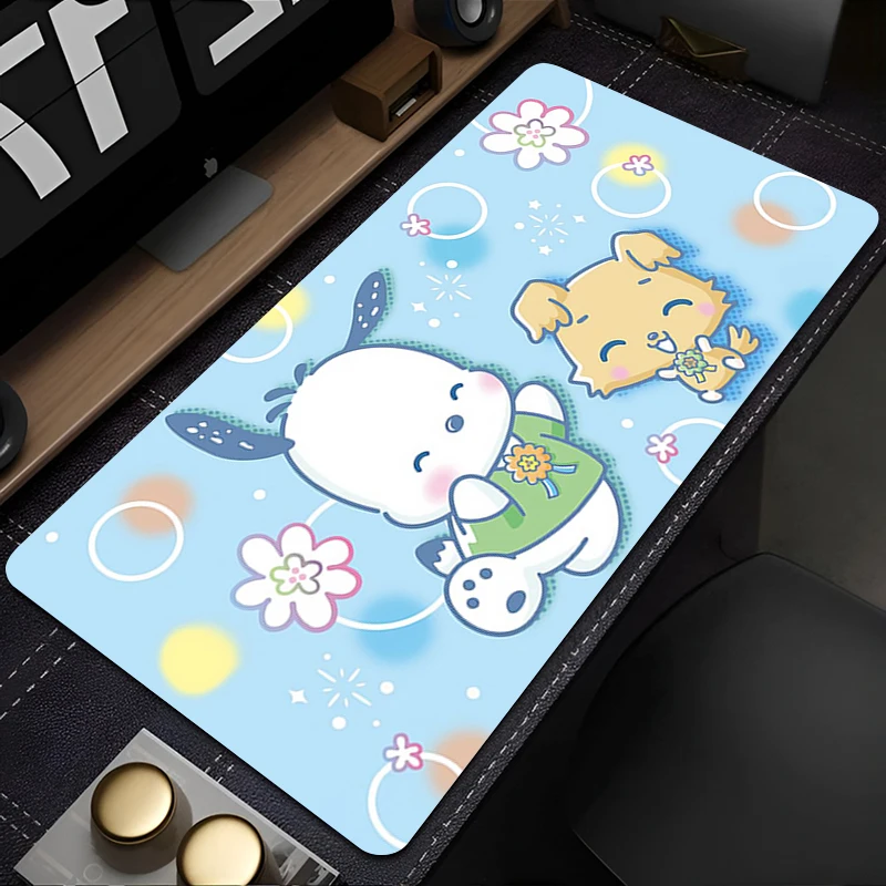

Pattern Game Cute Mousepad Pad Rubber Mouse Mat Desk Gaming Non Slip P-pochacco Table Mat PC Gamer Cabinet Mousepad Keyboard Pad