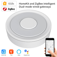 HomeKit Tuya Zigbee 3.0 Multi-mode Gateway Hub Smart Home Wired Wireless Bridge Smart Life Works with iPhone Siri Alexa Google