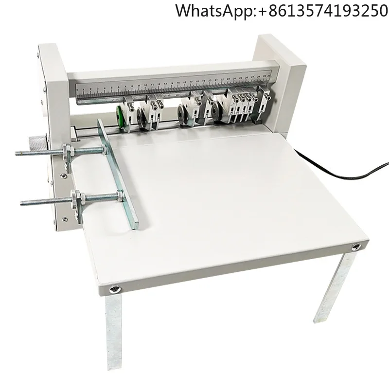 Self-Adhesive A4 Label Paper Cutter Electric Power Indentation Dotted Line Die-Cutting Machine Binding Machine