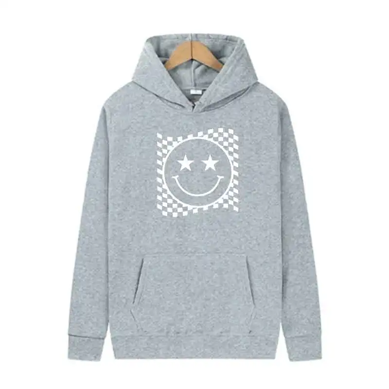 

Men Long Sleeved Hooded Top Spring Autumn Casual Fashion Pullover Street Trend Hooded Sweatshirt Harajuku Clothing