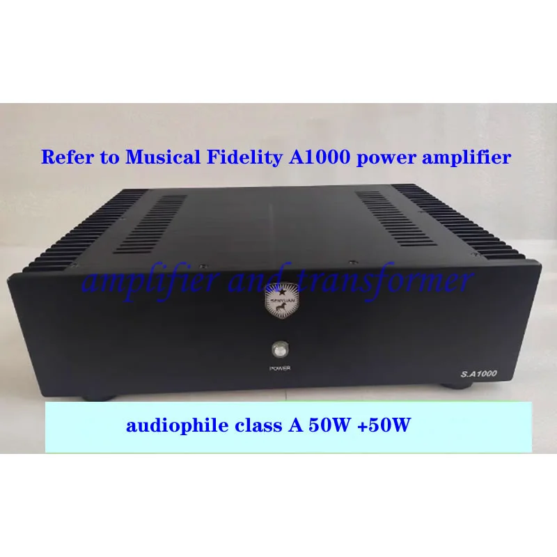 Опорный усилитель мощности Musical Fidelity A1000, аудиофильский класс A, 50 Вт * 2, HIFI, домашний высококачественный усилитель мощности звука Опорный усилитель мощности Musical Fidelity A1000, аудиофильский класс A, 50 Вт * 2, HIFI, домашний высококачественный усилитель мощности звука