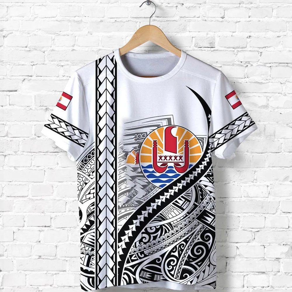 2024 New Style Men's Short Sleeve T Shirts Polynesian Hawaiian Turtles 3D Pattern Shirts Fashion Streetwear Casual T Shirt Tops