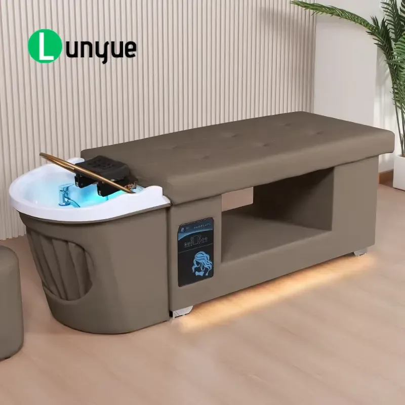 Custom Head Spa Bed Multifunctional Shampoo Massage Water Circulation Shower Bed for Hair Washing and Relaxation
