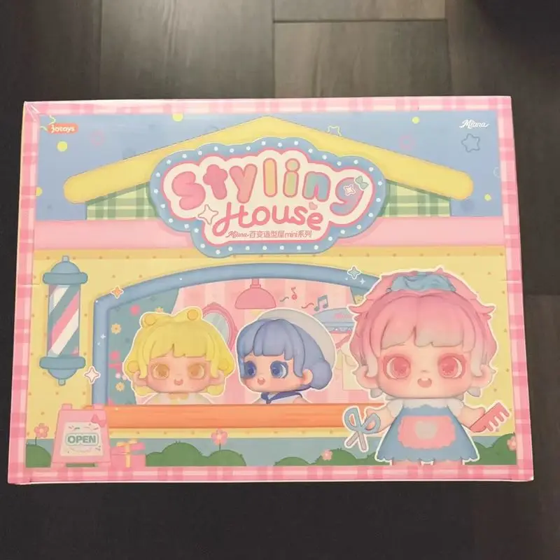 

Miana Styling House Series Mini Figure Blind Box Pop Bean Play Cute Mystery Box Surprise Toy Collectible Gift For Female Girl