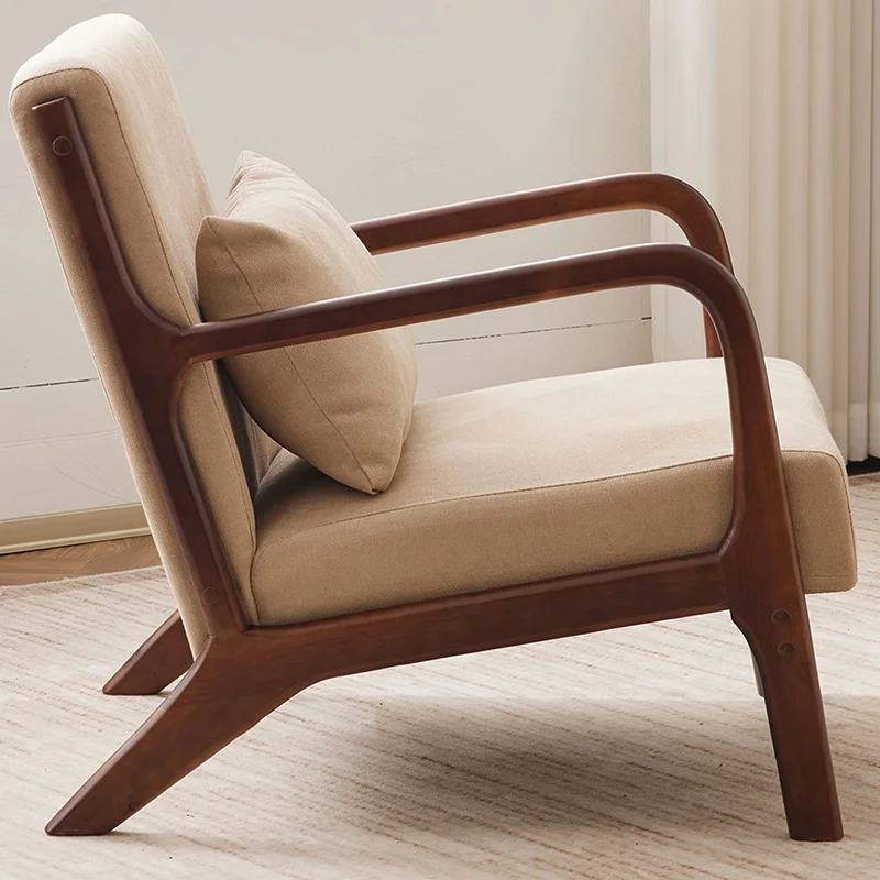 America Solid Wood Café Chairs France Vintage Casual Patio Café Chairs Upscale Balcony Sofa Café Furniture Tavolo Pranzo FYCC