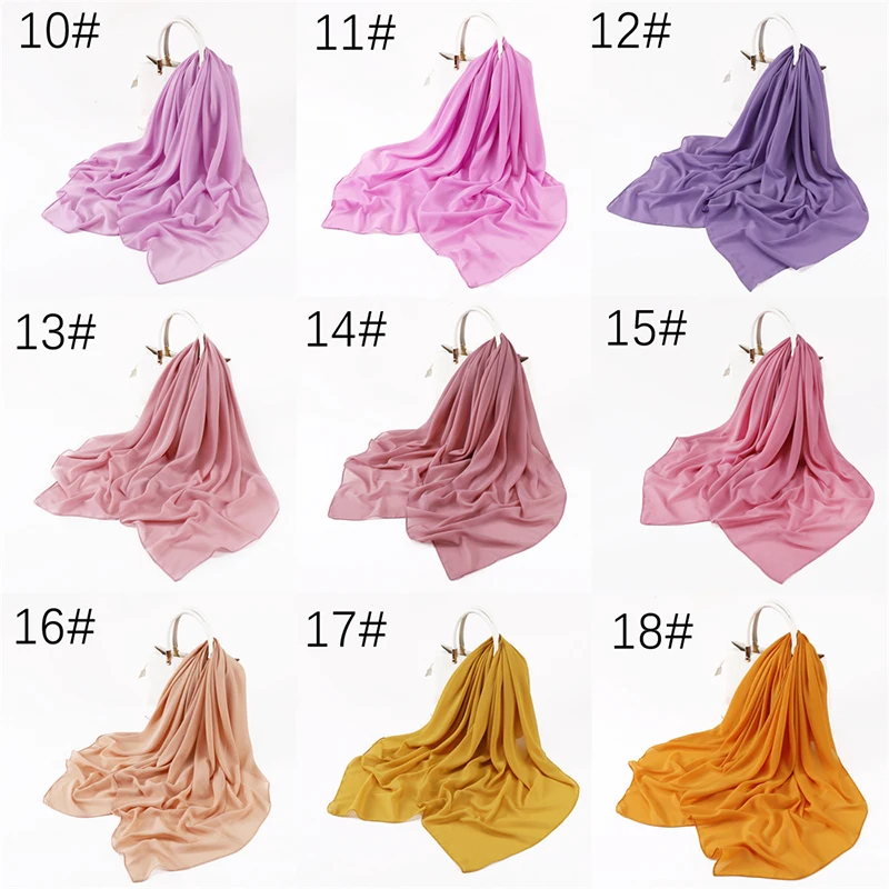 110x110CM Women Muslim Ramadan Fashion Modal Cotton Jersey Hijab Ladies High Quality Plain Soft Turban Long Africa Scarf Shawl