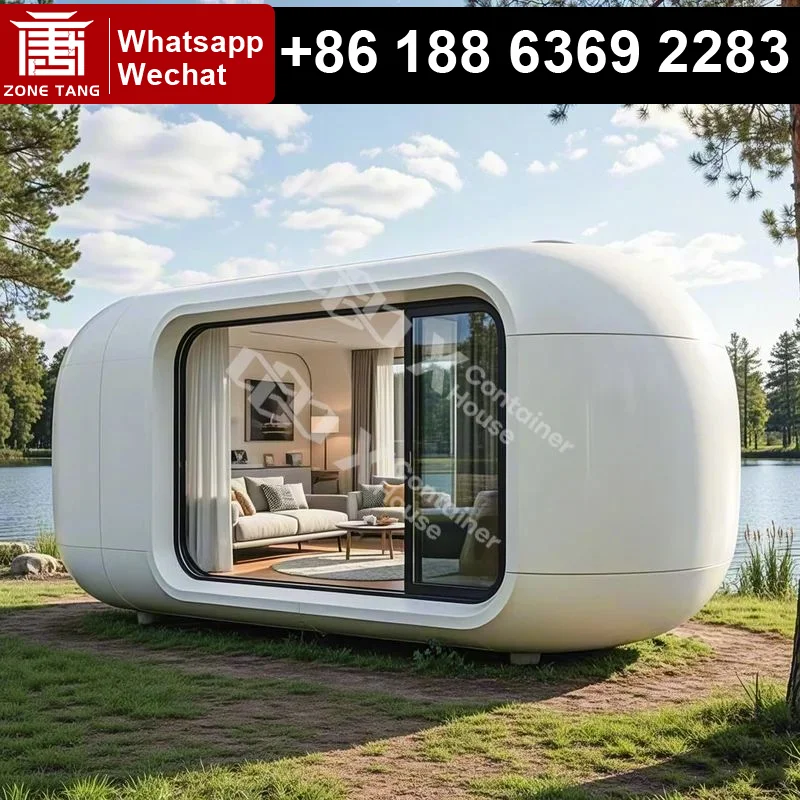 Smart Garden Apple - Kapsuła Apple Dom Mobilny Stalowy Prefabrykowany