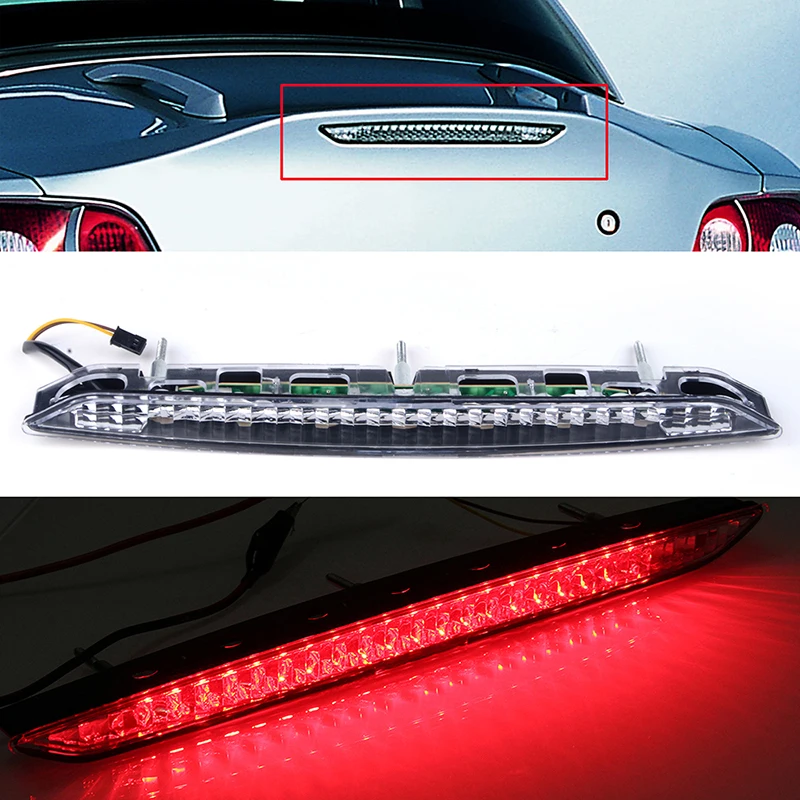 Rhyming LED High Mount Stop Signal Lamp Third Tail Brake Warning Lights Car Accessories 63256930246 Fit For BMW Z4 E85 2003-2008