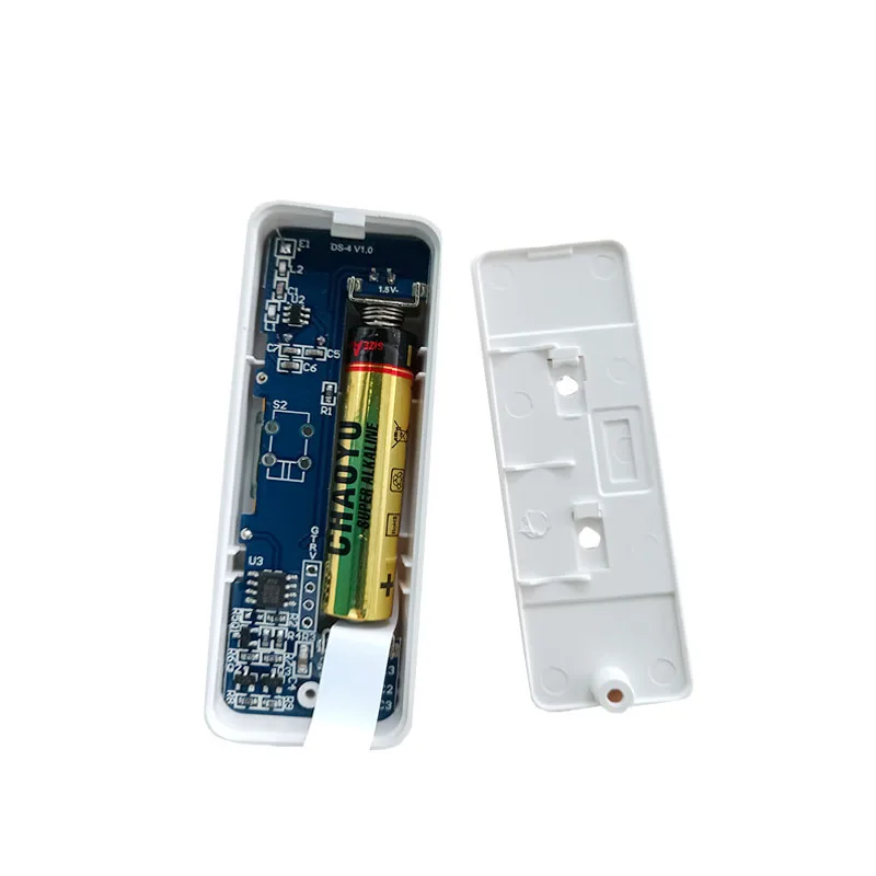 Imagem -03 - Two Way Door And Window Sensor Detector Bateria Alcalina Operada Interruptor Magnético Wifi Sistema de Alarme Gsm 433mhz Pcs