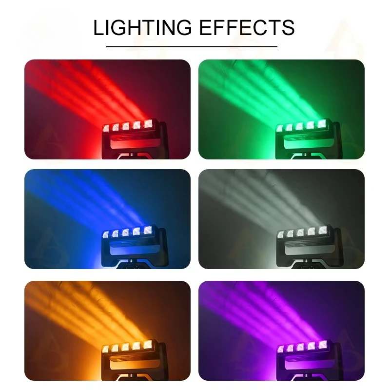 منتج جديد مخصص 5x60 واط Rgbw Led بكسل شعاع تتحرك رئيس ضوء لحفل الزفاف Luces Dj