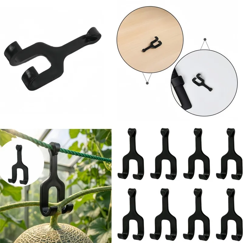 81 pcs Melon Support Hooks, Sturdy Hold for Watermelon, Cantaloupe and Honeydew Vines, Prevent Breakage