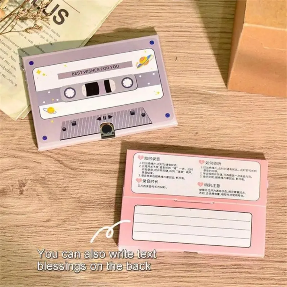 New Voice Card Tape Voice Music Recorder Board DIY Recordable Recording Voice Card 5mins Recordable Post Card Valentine's Day