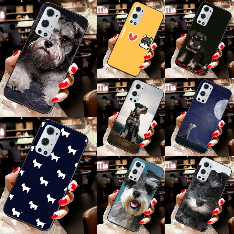 Schnauzer Dog For Realme GT Neo 5 3 3T C55 C35 C11 C21Y 10 Pro Plus Case For OnePlus 11 10 Pro Nord 2 2T