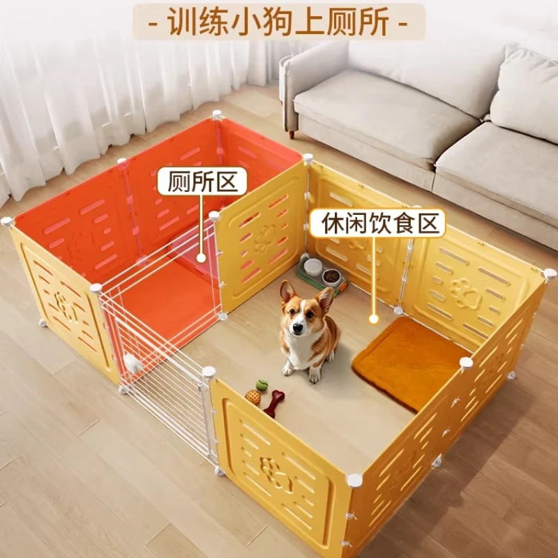 Acrylic Modular Dog Fence Grating Extendable Extra Tall Dog Fence Folding Plastic Large Stuff Barrera Para Mascotas Home Decor