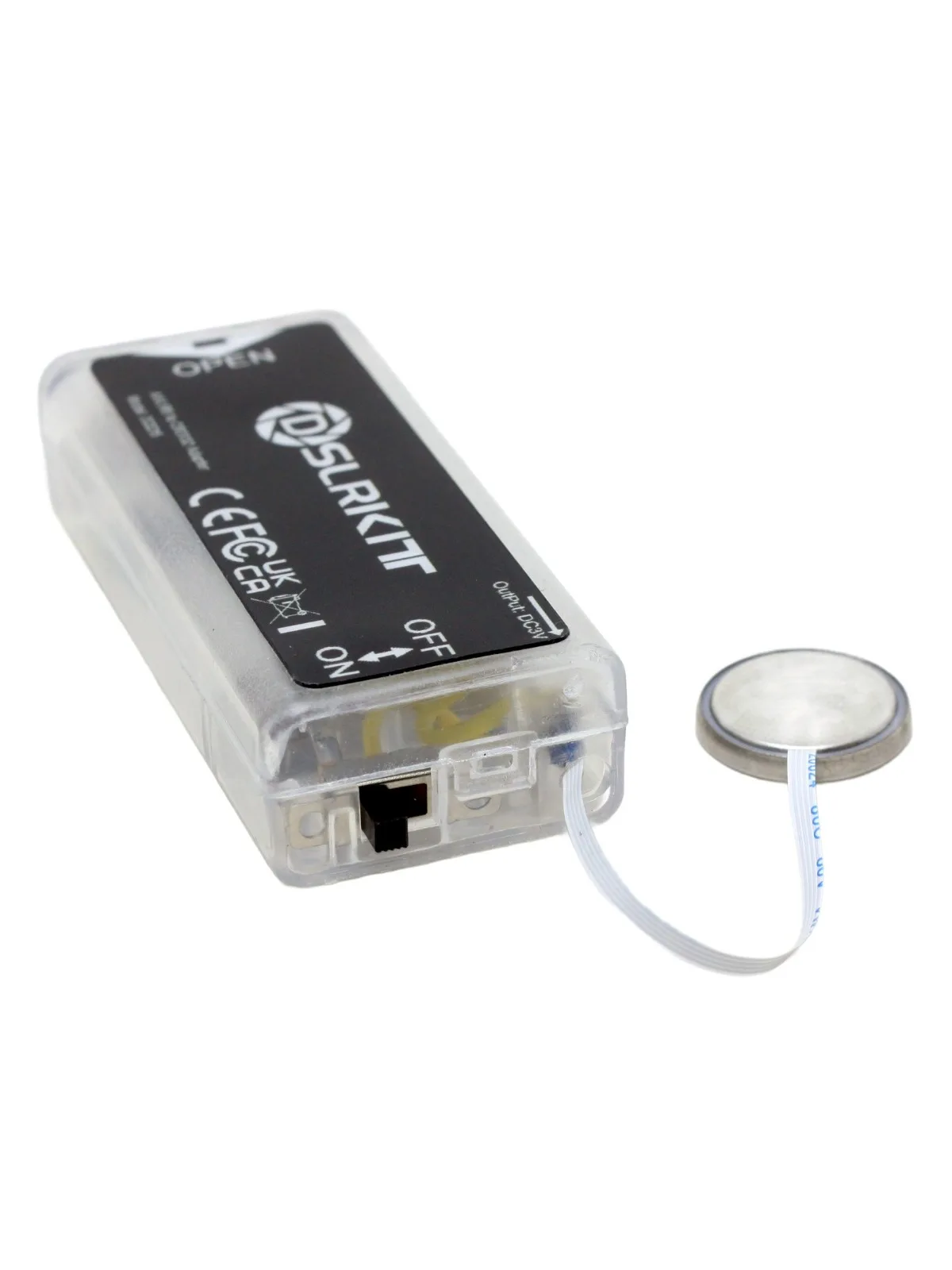Adapter/Przejściówka baterii zastępczej AA/LR6 na CR2032 z przełącznikiem ON/OFF i cienkim kablem FFC — zdjęcie produktu 7