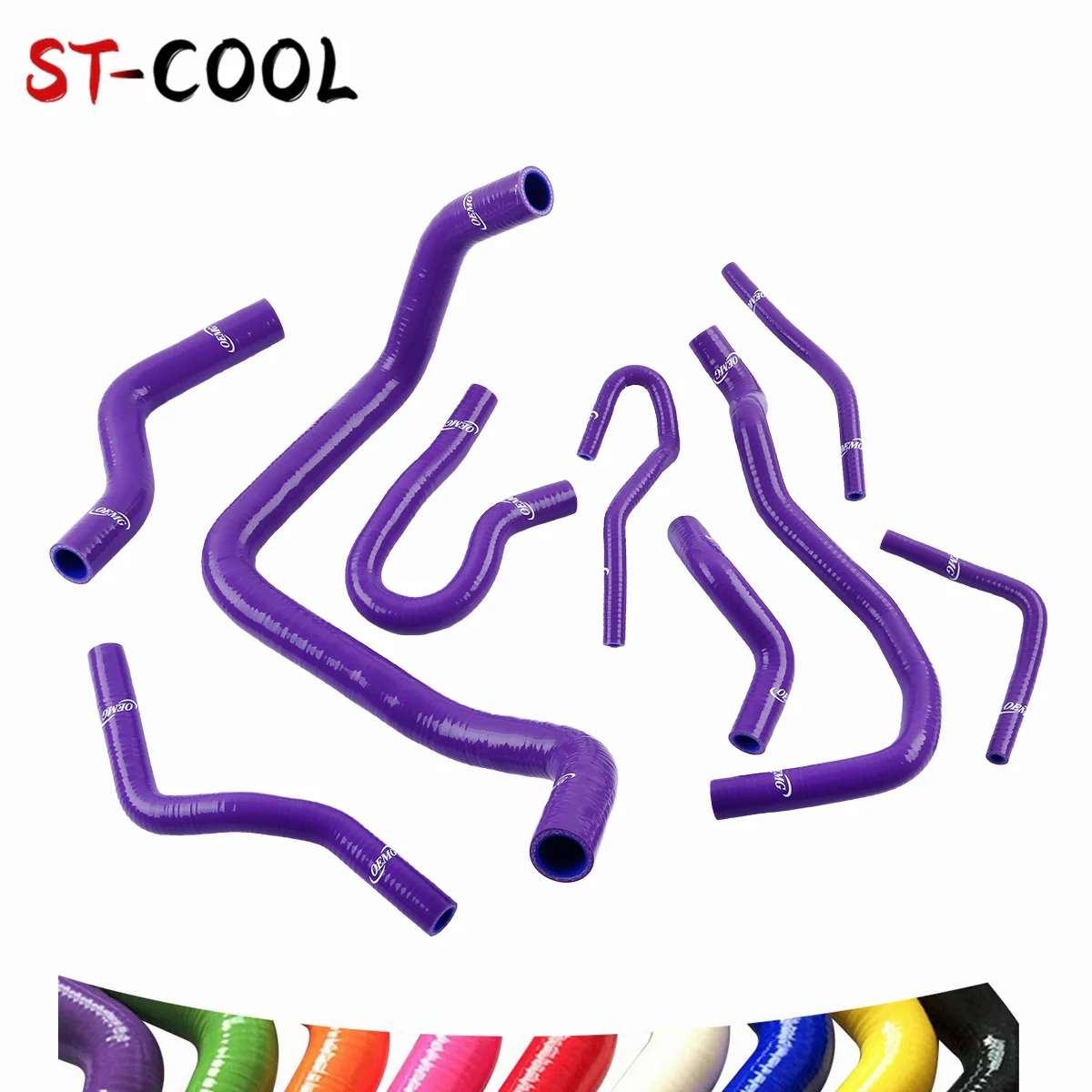 For 1992-2000 Honda Civic EK EG 1992 1995 D16 D15 SOHC 1.6L 1993 1994 1996 1997 1998 Radiator Silicone Hoses Tubes Kit 9Pcs