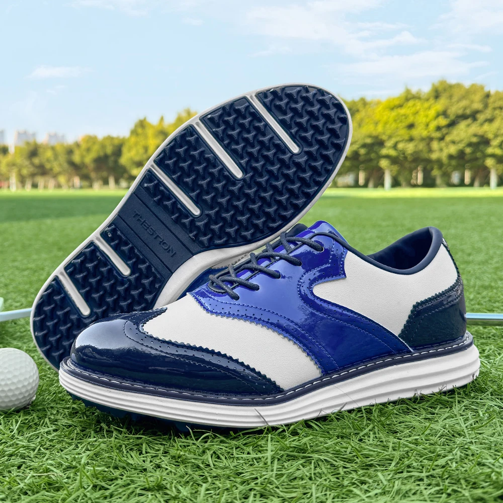 Four Seasons Universal Golf Shoes Men's Waterproof And Breathable Golf fixed Needle BOA Golf Shoes Outdoor Walking Sports Shoes