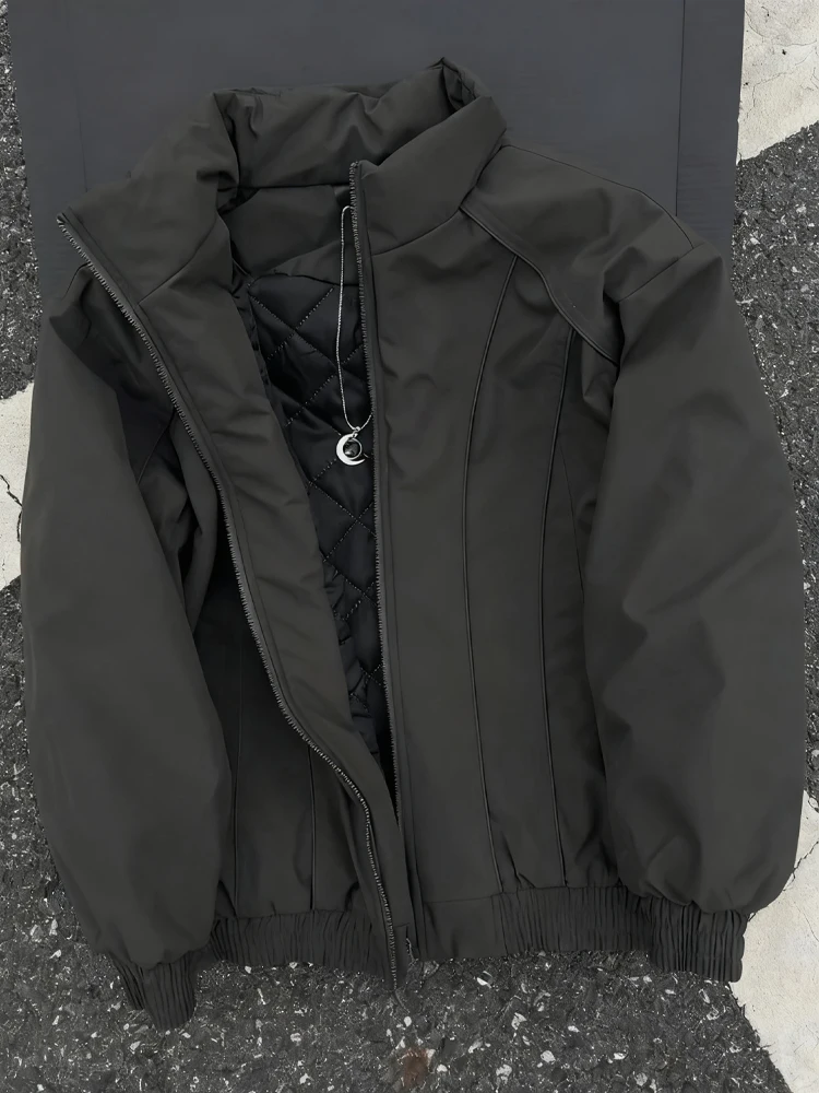 

Thiened American Deconstructed Pilot Jaet Хлопковое пальто Мужское зимнее теплое пальто-бомбер Хлопковая верхняя одежда ort Baseball orm