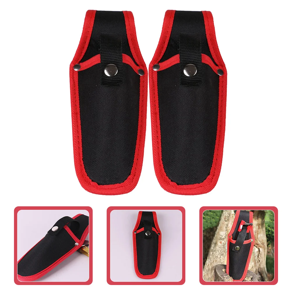 2Pcs Gardening Scissor Covers Pruner Pruning Shear Canvas Scissor Sheaths for Pruners tool scissor case
