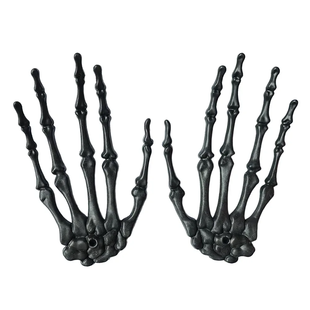 Life Size Skeleton Hands Severed Plastic Hands 15*9.5cm Life Size Skeleton Props Cosplay Robust Plastic Material