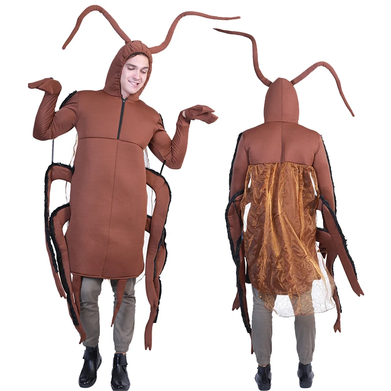 Halloween Party Family Dress Up Cockroach Poop Cosplay Costume Adult Children Role Play Cartoon Funny Clothes