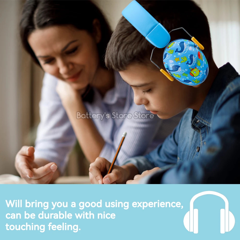 K3 Kids Ear Protection Earmuffs Baby Safety Hearing EarMuffs Noise Reduction Headphones Children Protective Ear cover