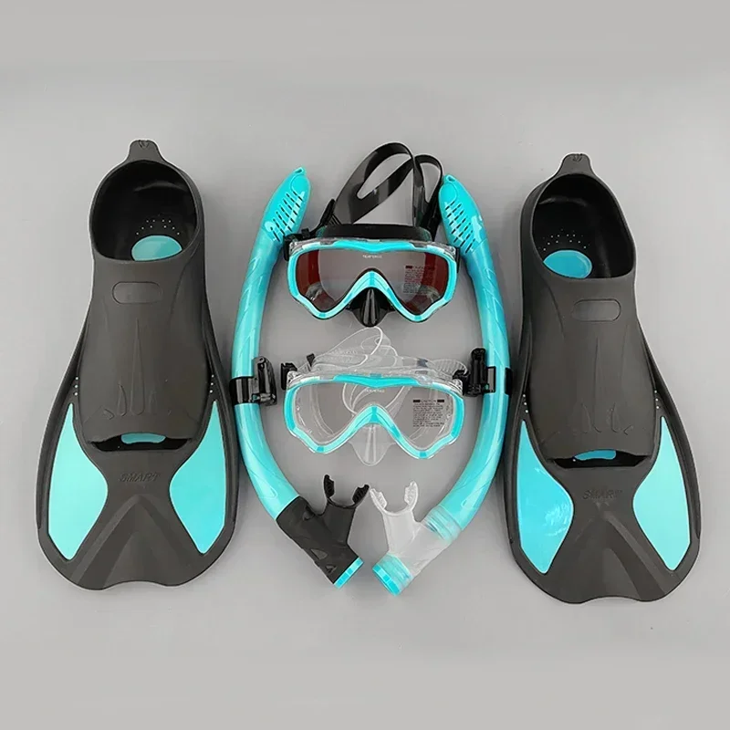 

New Arrival Kids diving mask snorkel gear set with fins bag