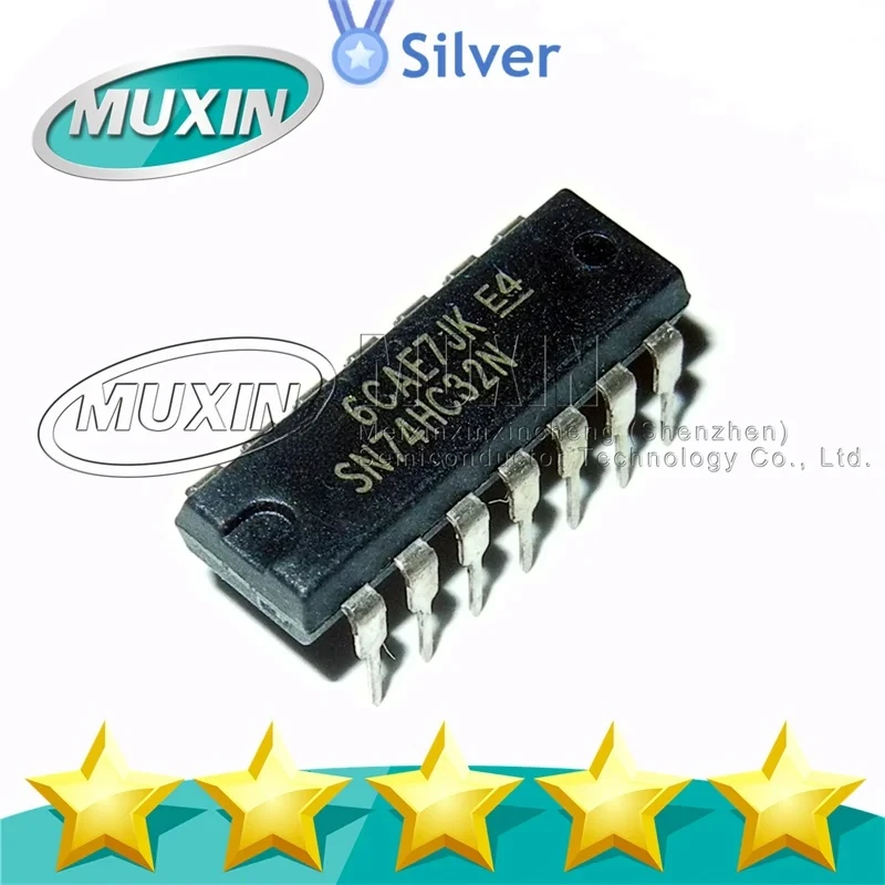 SN74HC32N DIP14 Electronic Components SN74HC74N SN74HC86N SN74HC90N SN74HCT00N SN74HCT08N New Original SN74HCT32N