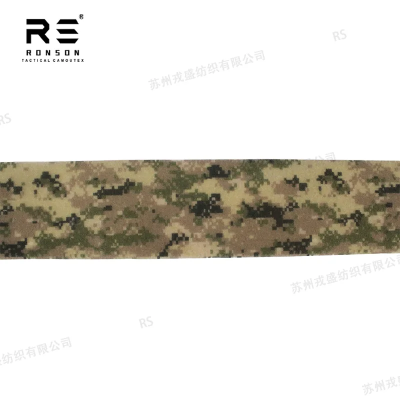 CADPAT MT Camouflage 100% Nylon Loop 4 Inch 10cm Infrared Reflective Tape Camouflage Reusable for Tactical Gear in Stock