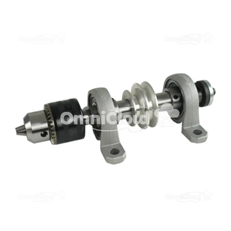 مخرطة ماكينة ثقب غير الطاقة المغزل بكرة مجموعة الملحقات مايكرو مخرطة تشاك Tailstock أداة حامل 50 #4