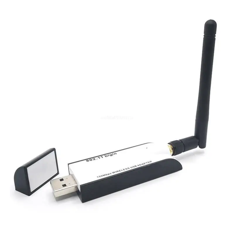 Ralink RT3070L 802.11n USB Wireless Card 150Mbp USB Wireless Wifi Adapter with Antenna for Windows Xp/win7/ DropShipping