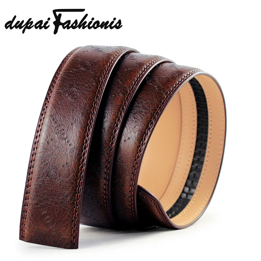 GG Cowskin Belts Without Buckle Real Genuine Leather Belt Body Men Cowboy Leather Belt No Buckle