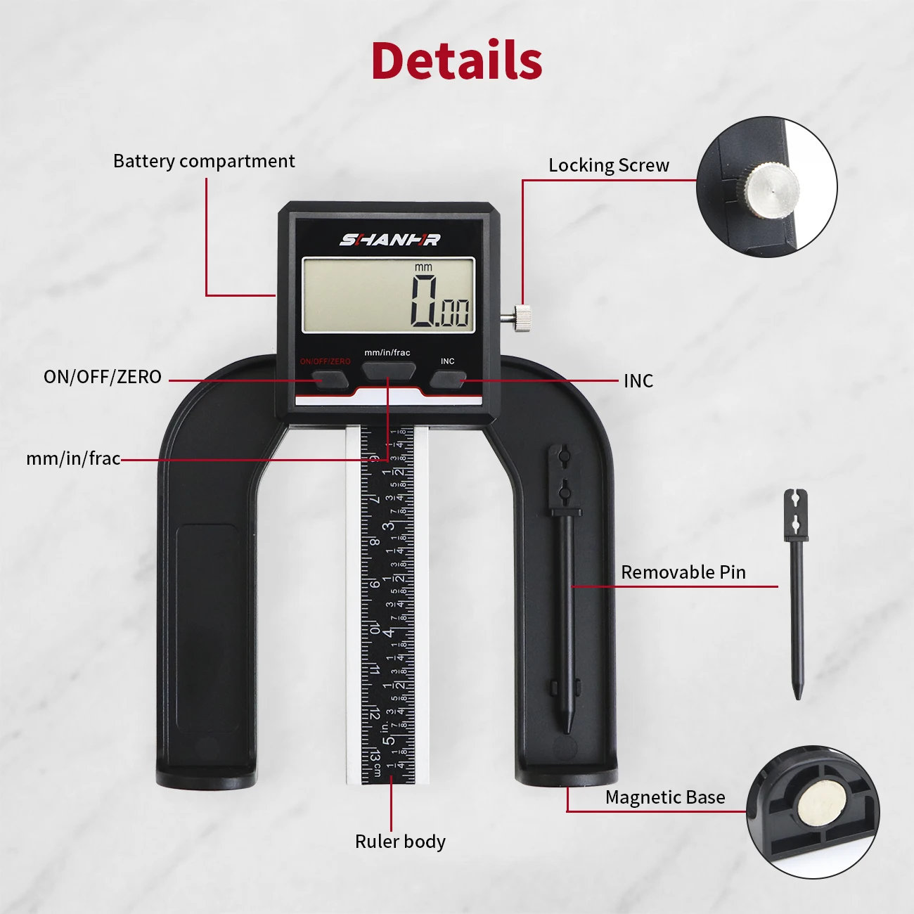 Jauge numérique de hauteur et  - Router Table Insert avis et prix