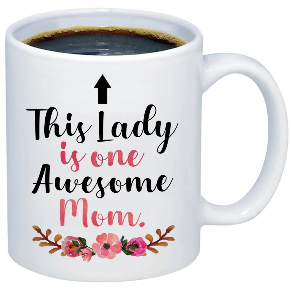 

Awesome Mom Mugs Mama Mum Coffee Tea Cups Mother's Day Gifts Coffeeware Home Decal Milk Tableware Teaware Wife Mommy Drinkware