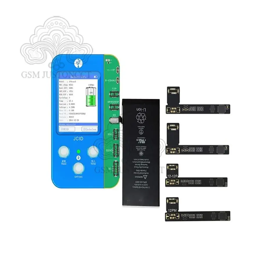 

JCID External Replacement Cable for iPhone, V1SE JC PRO1000S, Battery Repair Flex for iPhone 12, 13, 14 Pro Max, MINI