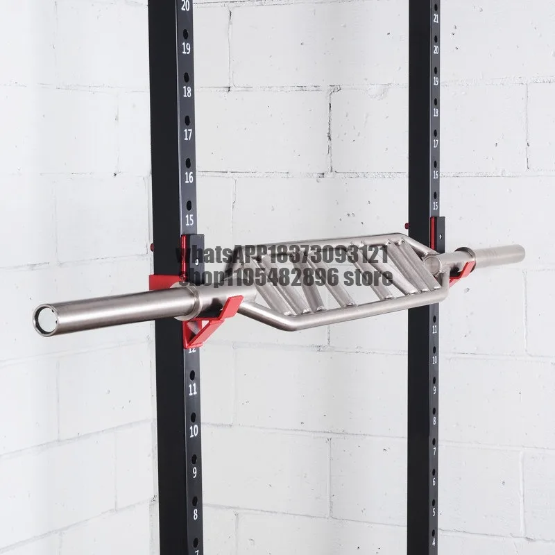 Multi-position barbell pole bench press squat training, high load-bearing multi-angle deadlift