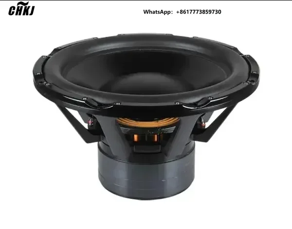 

CHKJ High powered 24 inch 4000 watts quad stack motor subwoofer speaker auto electronics