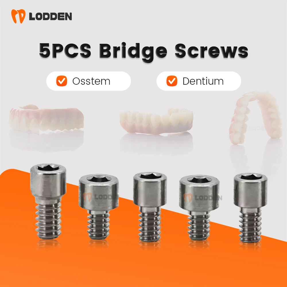 

5 шт. винты Lodden для стоматологического моста, материалы для Osstem/Megagen/Dentium/ITI/Anthogyr/Neo Biotech MultiUnit Material